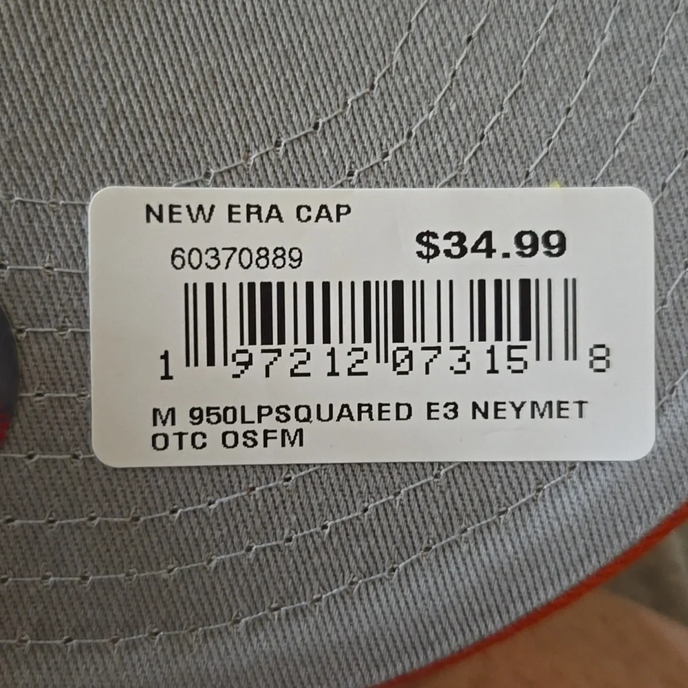 New Era New York Mets Squared  Low Profile 9FIFTY Snapback Hat Adjustable Blue - Picture 13 of 13